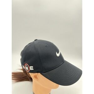 Nike Golf ONE Dri-FIT Black Stretch Fit Hat L XL Performance Golf Cap Flex Fit